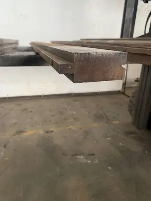 6'(72") PRESS BRAKE DIE HOLDER. STOCK # 0875624