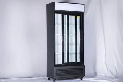 168-0022 AC SDGRX-S 36" Two Sliding Glass Door Self Contained Cooler
