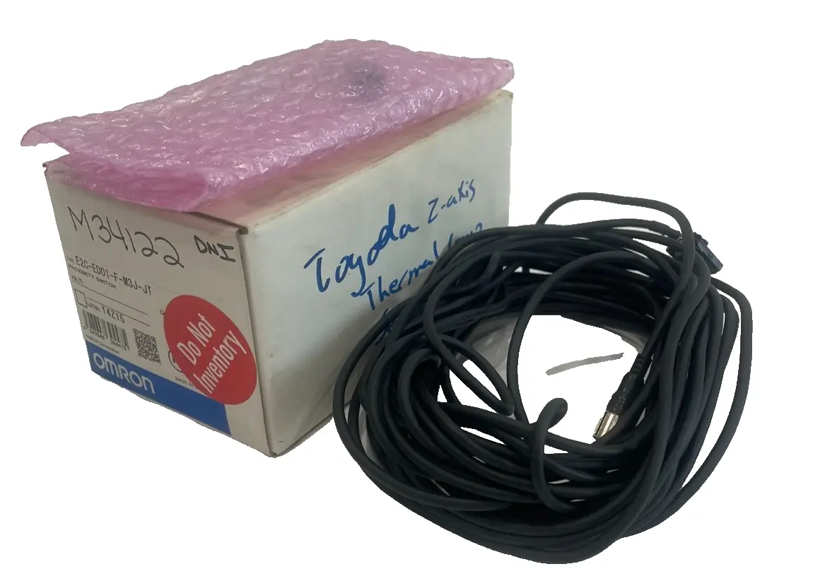 NEW OMRON E2C-ED01-F-M3J-JT PROXIMITY SWITCH E2CED01FM3JJT