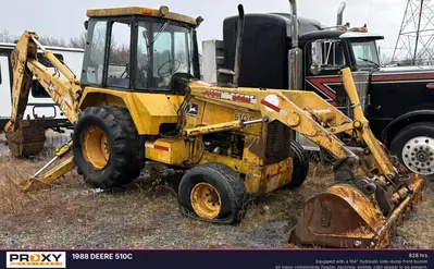 Used 1988 DEERE 510C Backhoe Loaders New Jersey US | Proxy Equipment #1382325