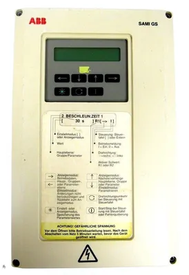 USED ABB ACS501-004-3-00P200000 DRIVE ACS501004300P200000 3HP SAMI GS