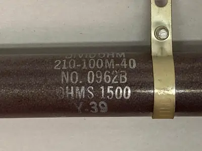 USED OHMITE 0962B 210-100M-40