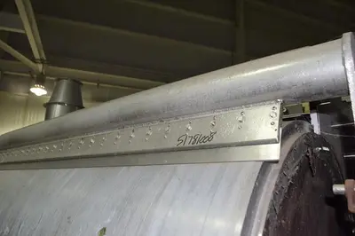 Dryer, Drum, Double, 42" x 120", Chrome, Buffalo Technologies, 160 PSI #D745511