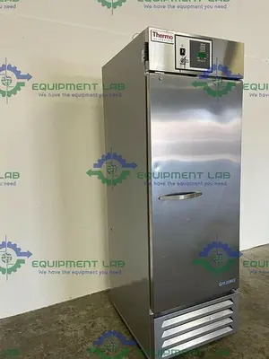 USED THERMO SCIENTIFIC MR25SS-SAEE-TS GPR SERIES +4C° LAB REFRIGERATOR 23 CU, FT