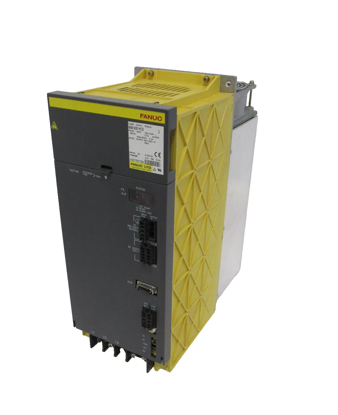 USED FANUC A06B-6087-H130 POWER SUPPLY SER.G A06B6087H130