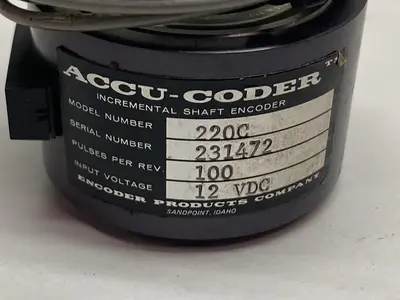 Used ACCU-CODER 220C Motion Controls Ohio US | Surplus Asset Holdings #1237406
