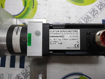 USED CUSTOM SERVO MOTORS S480A060 ROG1
