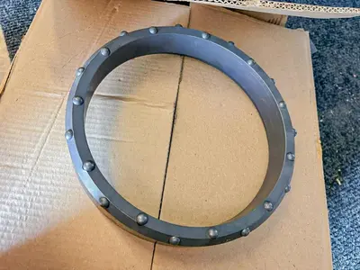 Used AFTERMARKET 8" DUAL ROTARY CASING SHOE – 22 DOMED BUTTONS ASSEMBLY - FLUTED Drilling Attachments Pennsylvania US | East West Machinery & Drilling #1418108