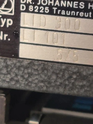 USED HEIDENHAIN Does Not Apply