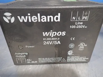 New | in-Stock WIELAND 81.000.6031.0 AC/DC Power Supplies Ohio US | HGR 24 #895442