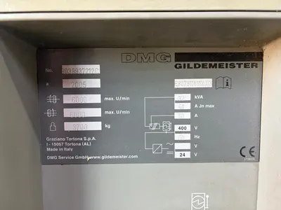 GILDEMEISTER CTX 320 LINEAR V6 CNC Engineering Shop | Bowland Trading Ltd (5)