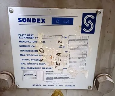 Alfa-Laval BTPX 205 SGD-34CDP clarifier centrifuge skid, 316L SS.