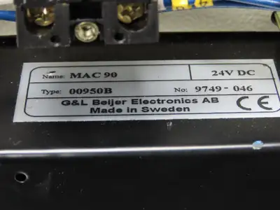 G&L Beijer MAC-90 Type 00950B Operator Interface 24VDC 12x15" Enclosure