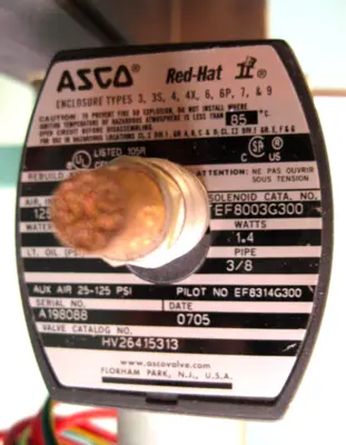 NEW Asco HV26415313