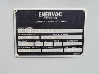 USED ENERPAC E831B-1-57-F2-P-D1-X