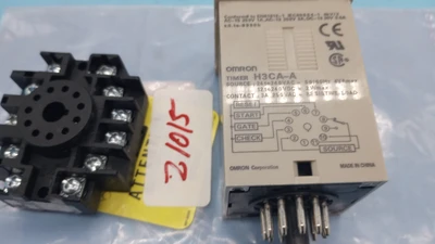 USED Omron H3CA-A Timer 24-240V AC/VDC U + OT11-PC H3CA-A