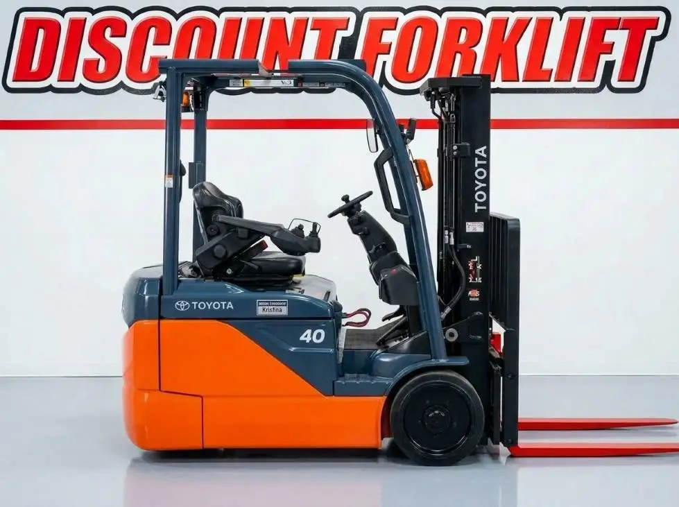 Used 2020 TOYOTA 8FBE20U 3-Wheel Sit down Electric Counterbalance Forklifts Colorado US | Discount Forklift #1377549