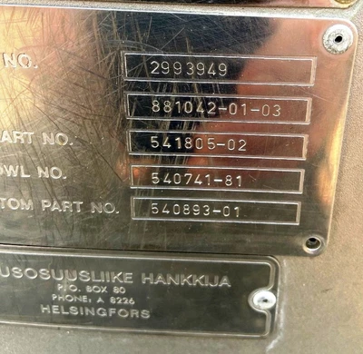 Alfa-Laval MRPX 514 HGV-74C warm milk separator, 316SS.