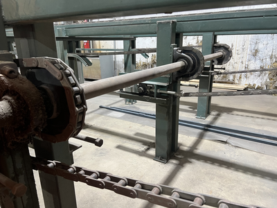 Automated Lumber Handling Infeed Package Deck Chains for 16' Lumber