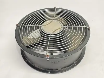 USED FANTEC THERMAL MANAGEMENT AC FAN 0.22/0.24A 100-120V 34/37W W/ GUARDS