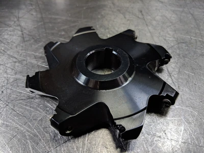 Iscar 4.5" Indexable Milling Cutter 1" Arbor SDN CM-4.5-.5-08-R90FE-K (LOC2450)