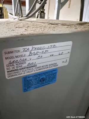 Used Choice Bagging Model 1100 Automatic Valve Bag Placer | 480 Bags/Hour | 304 SS Contact | 2023 | Vacuum Pickup & Valve Opener