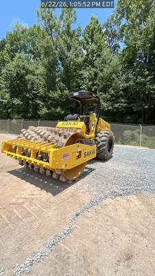 Used 2025 SAKAI SV544T Vibratory Rollers North Carolina US | National Equipment Dealers #1422627
