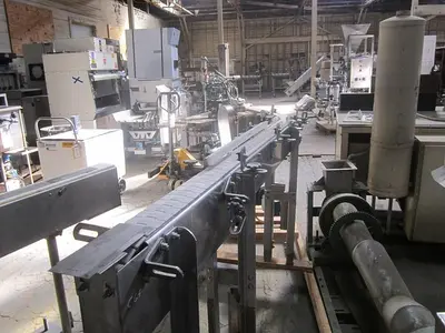 Conveyor, Belt, 3" x 9', S/st, 0.75 Hp, 30 Degree Turn, #C739206
