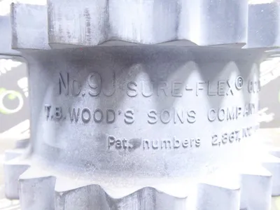 TB Woods 9JES EPDM Split Sure-Flex Coupling Sleeve New NIB