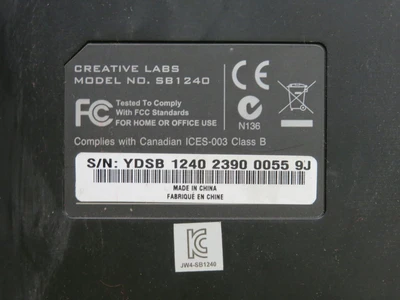 Used CREATIVE LABS _UNKNOWN_ Commercial Audio/Visual Equipment | OCO Industrial #1749264