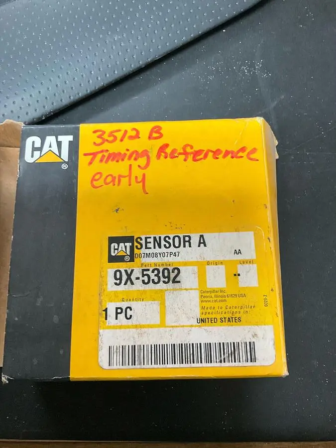 CAT Pin Steel Low Output Magnetic Speed Sensor  PN: 9X-5392