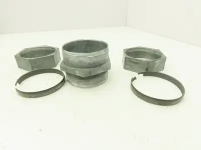 Halex 63625 2-1/2" EMT Compression Coupling Rigid Conduit Aluminum Lot of 12