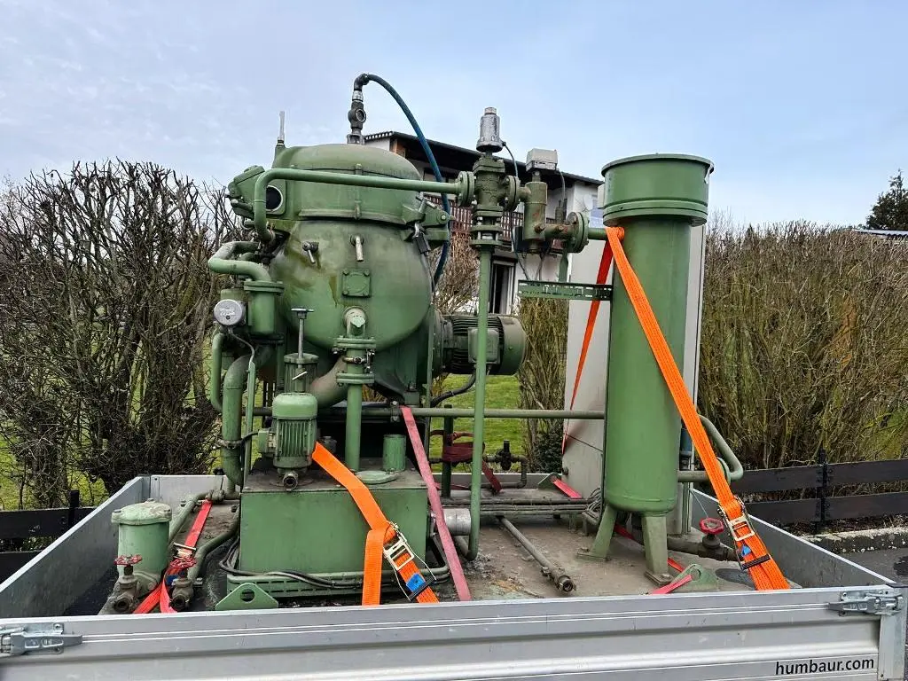 Westfalia SAOG 3016 oil purifier skid, SS.