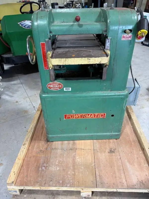 Powermatic thickness planer