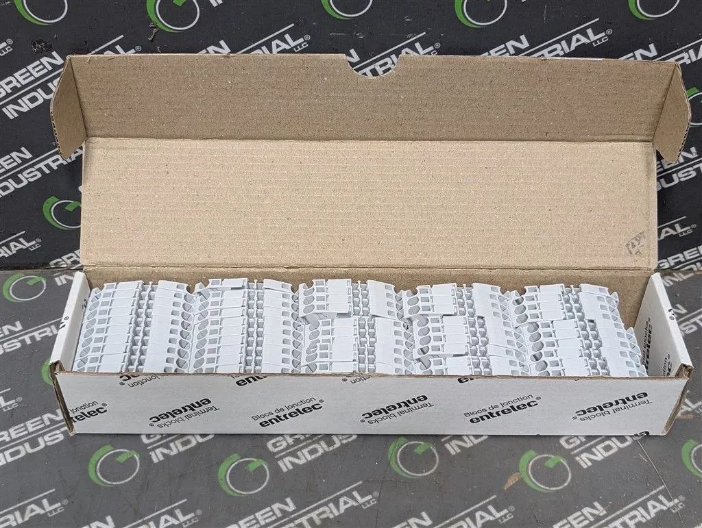 Box of 50 ABB 1SNK706010R0000 Feed-Through Spring Clamp Terminal Blocks ZK4 New NIB