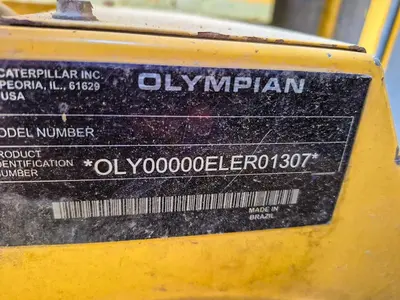 Used 2014 CATERPILLAR OLYMPIAN 3-PHASE 380/220 VOLT GENERATOR SET Generators Pennsylvania US | East West Machinery & Drilling #1417787