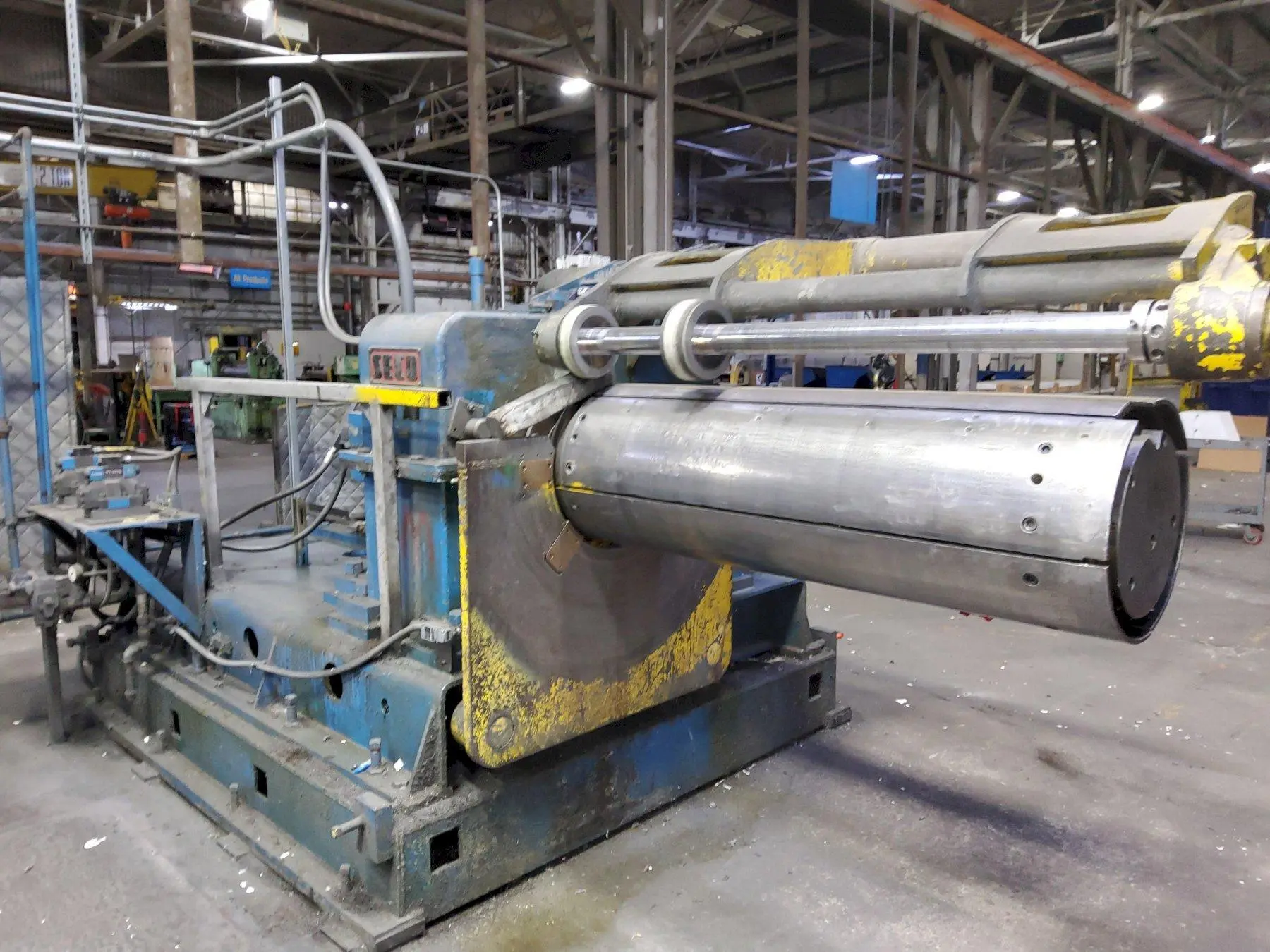 20,000 LB x 54" SECO MODEL1860 MOTORIZED COIL RECOILER, 100 HP: YOBRO #25239