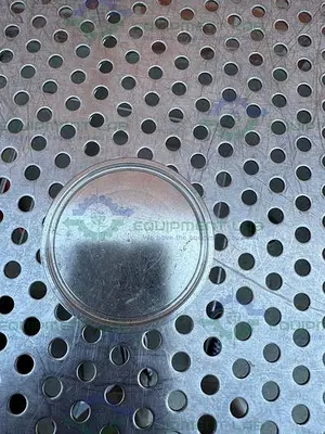 USED LOT OF 10 - 316 STAINLESS STEEL 2 1/2" SANITARY FITTING END CAP