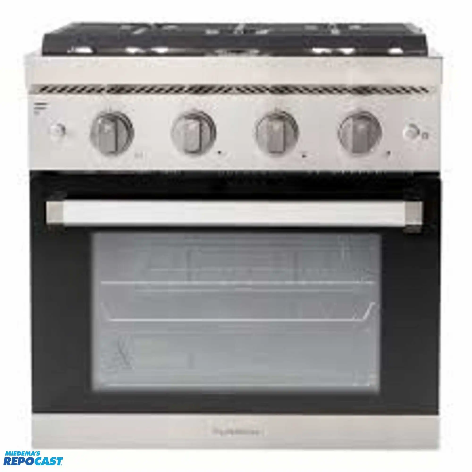 Furrion FGR24D3A1A-SS 24” Chef Collection RV 3-Burner Gas Range, Stainless Steel, New in Box