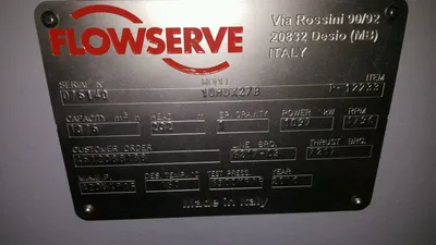 NEW FLOWSERVE 10HDX27B