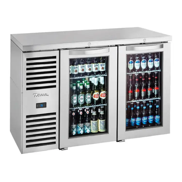 Used True TBR60-RISZ1-L-S-GG-1 Bottle Coolers Illinois US | Falcon Restaurant Supply #1373980