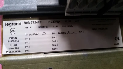 USED Legrand 7724FF