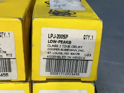 Used COOPER BUSSMANN LPJ200SP Fuses Ohio US | HGR 24 #1545284