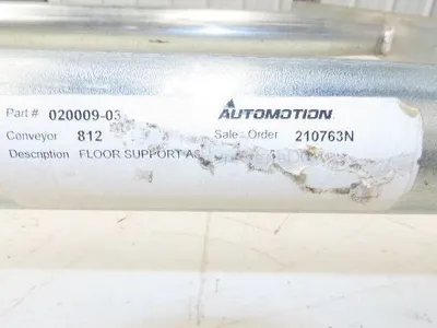 Automotion 24"W Conveyor Leg Stationary Floor Support 36" to 44"H Galvanized