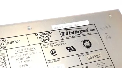 NEW DELTRON INC. V360A04-AC SWITCHING POWER SUPPLY V360A04AC