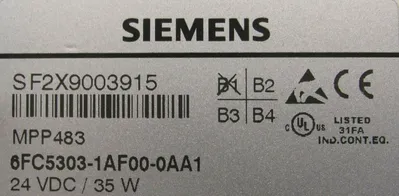 NEW SIEMENS 6FC5303-1AF00-0AA1 OPERATOR PANEL MPP483 6FC53031AF000AA1