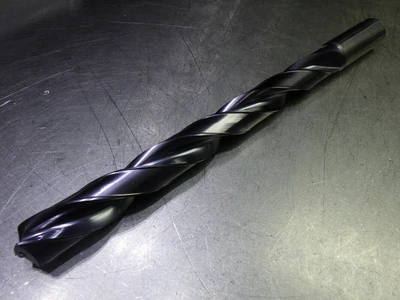 Emuge 3/4" Coolant Thru 8xD Carbide Drill 20mm Shank TA223344.1905 (LOC1259A)
