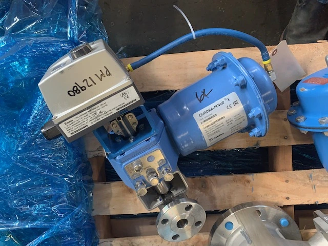 Neles Jamesbury 1"-150  V-Ball Valve with Pneumatic Actuator , Unused