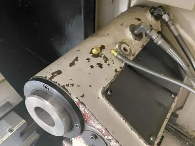 Used 2012 OKUMA GENOS L300MY CNC Lathes Ohio US | Toolquip, Inc. #1293850