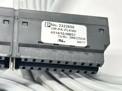 Used Phoenix Contact VIP-PA-FLK50/4X14/10,0M/S7, 2322650 PLC Input & Output Michigan US | Maverick Industrial Sales #1456707